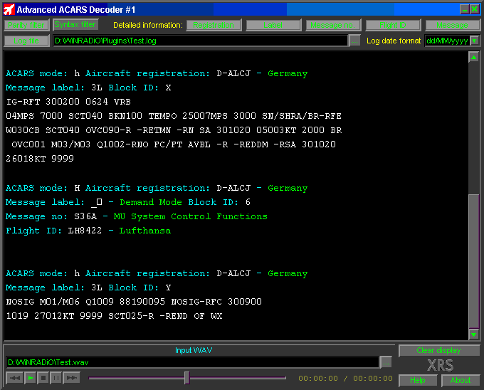 Advanced ACARS Decoder