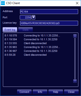 WR-DRD-171 Digital Radio Decoder Client/Server Option - Client Set-up