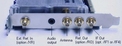 WR-G313i receiver with factory fitted options